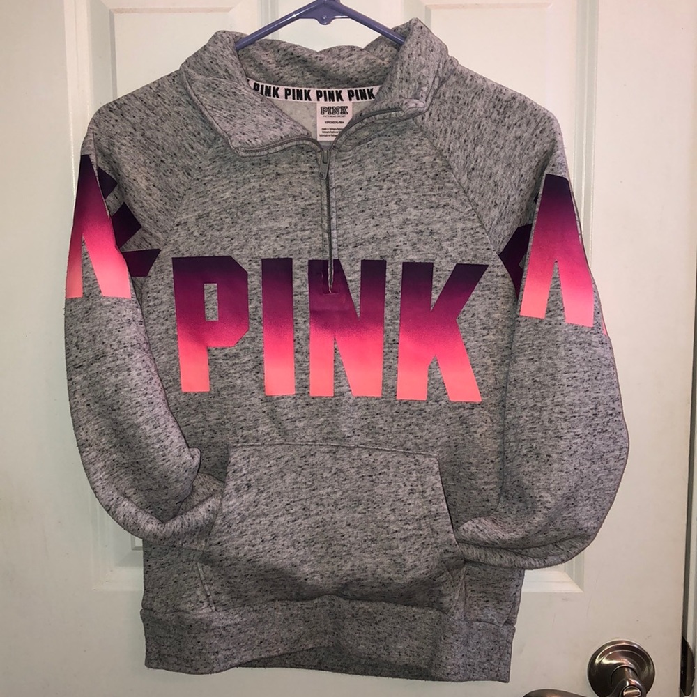 PINK quarter zip